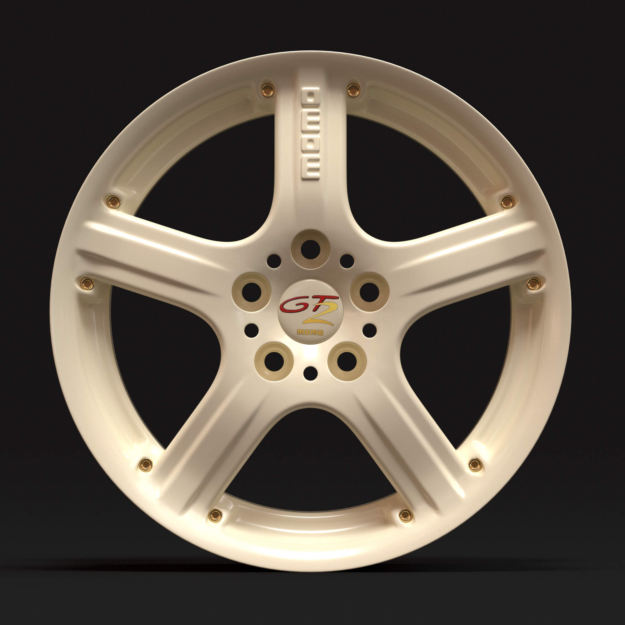 MOMO GT2 Wheels - 3D Model by bayazoff