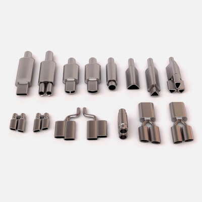 Muffler Pack 02 Printable