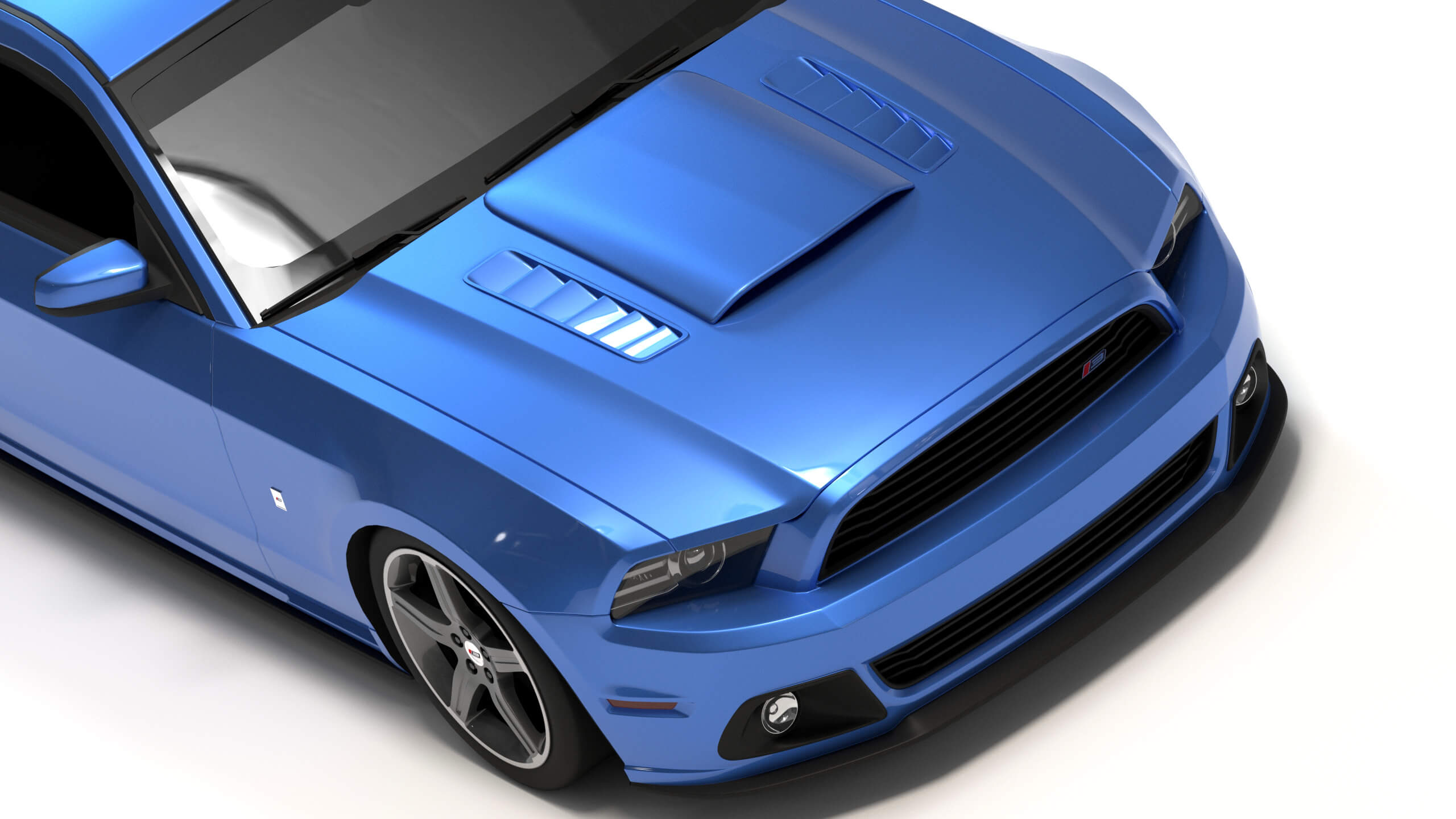 Mustang Roush RS3 2014 Body Kit - 3D Model by bayazoff