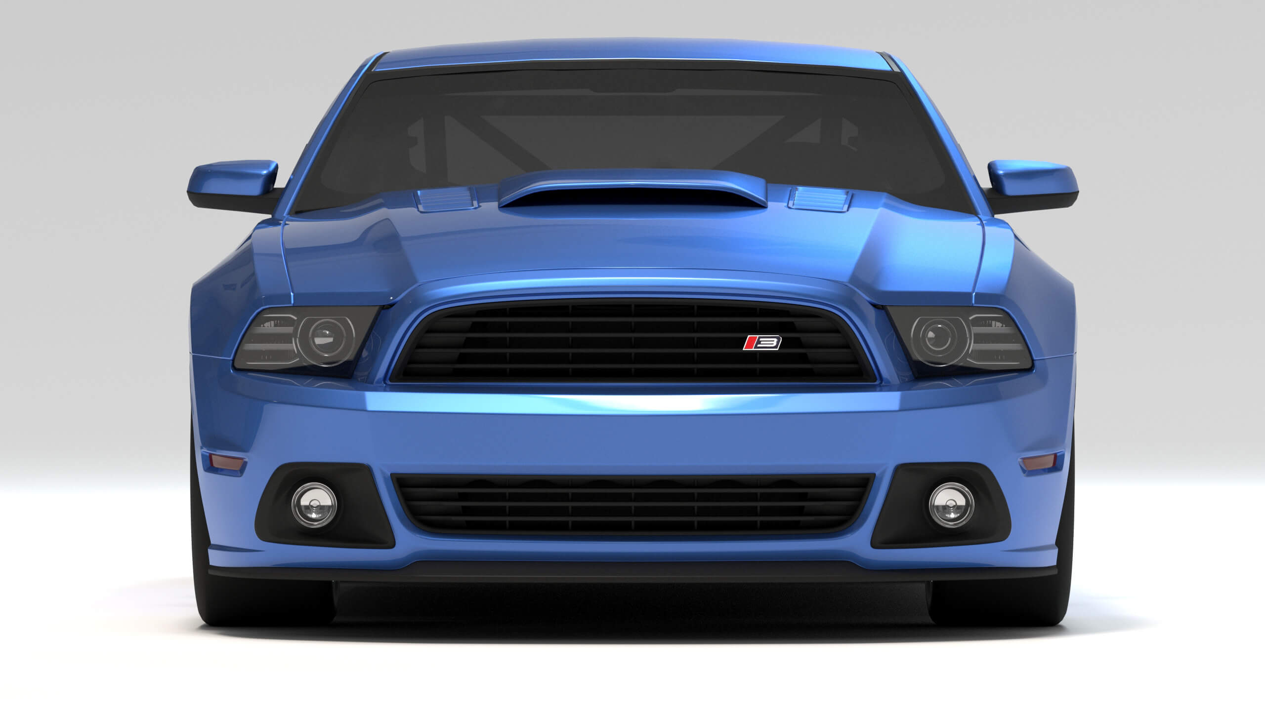 Mustang Roush RS3 2014 Body Kit - 3D Model by bayazoff