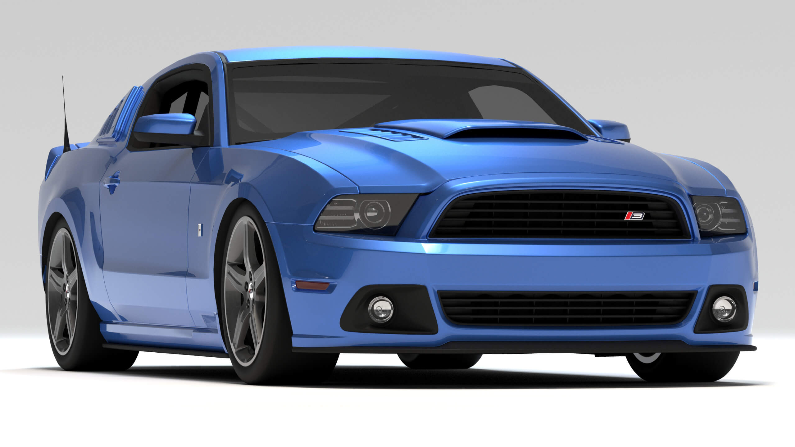 Mustang Roush RS3 2014 Body Kit - 3D Model by bayazoff