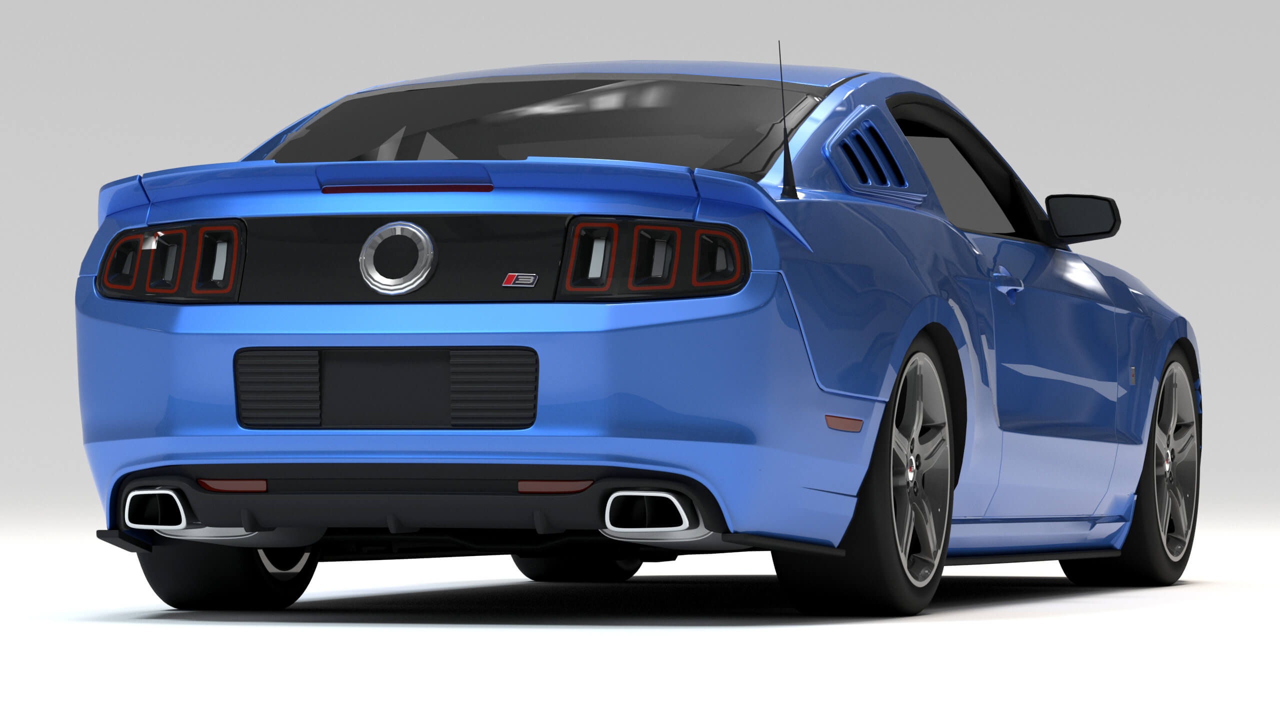 Mustang Roush RS3 2014 Body Kit - 3D Model by bayazoff