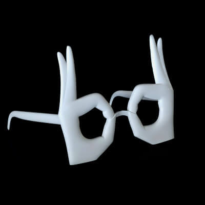OK Glasses Printable