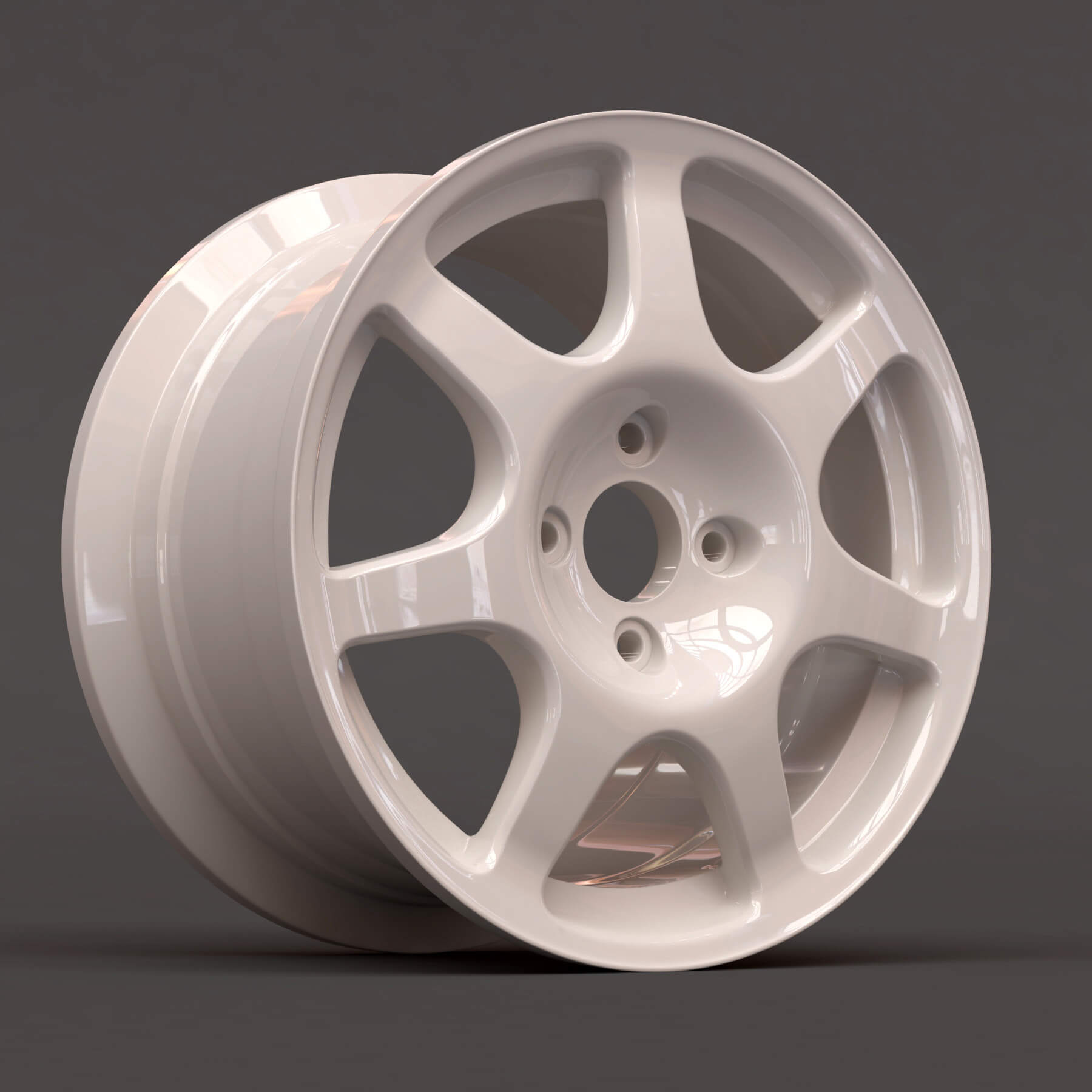 Raceline RL7 Rim Printable - 3D Print Model by bayazoff
