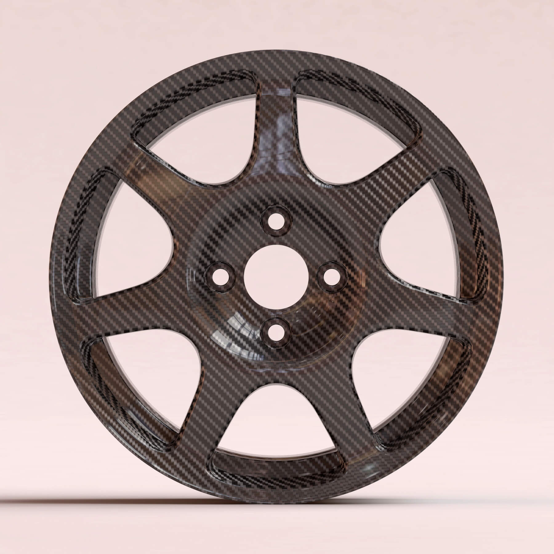 Raceline RL7 Rim Printable - 3D Print Model by bayazoff