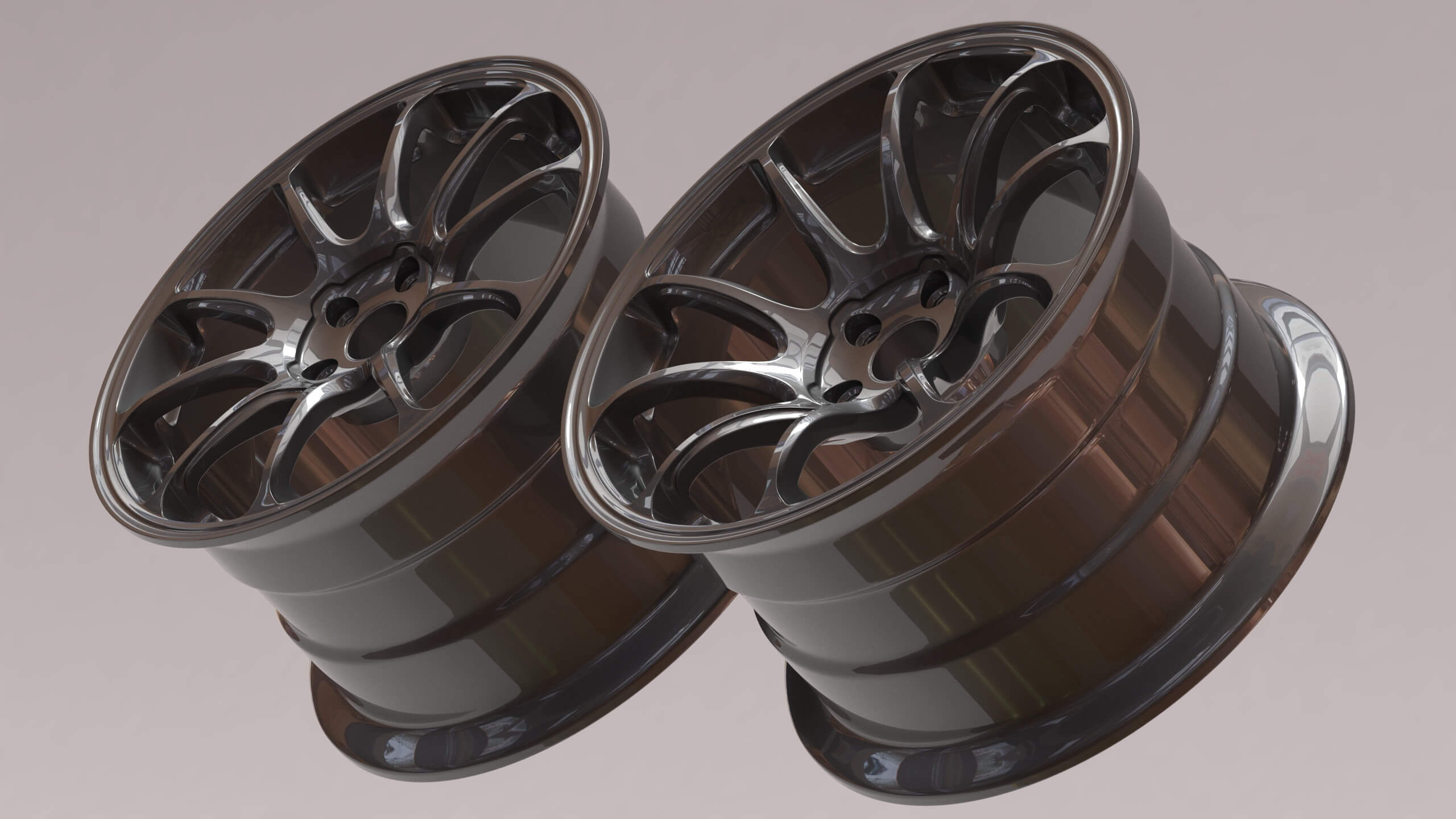 Rays Volk Racing ZE40 Printable - 3D Print Model by bayazoff