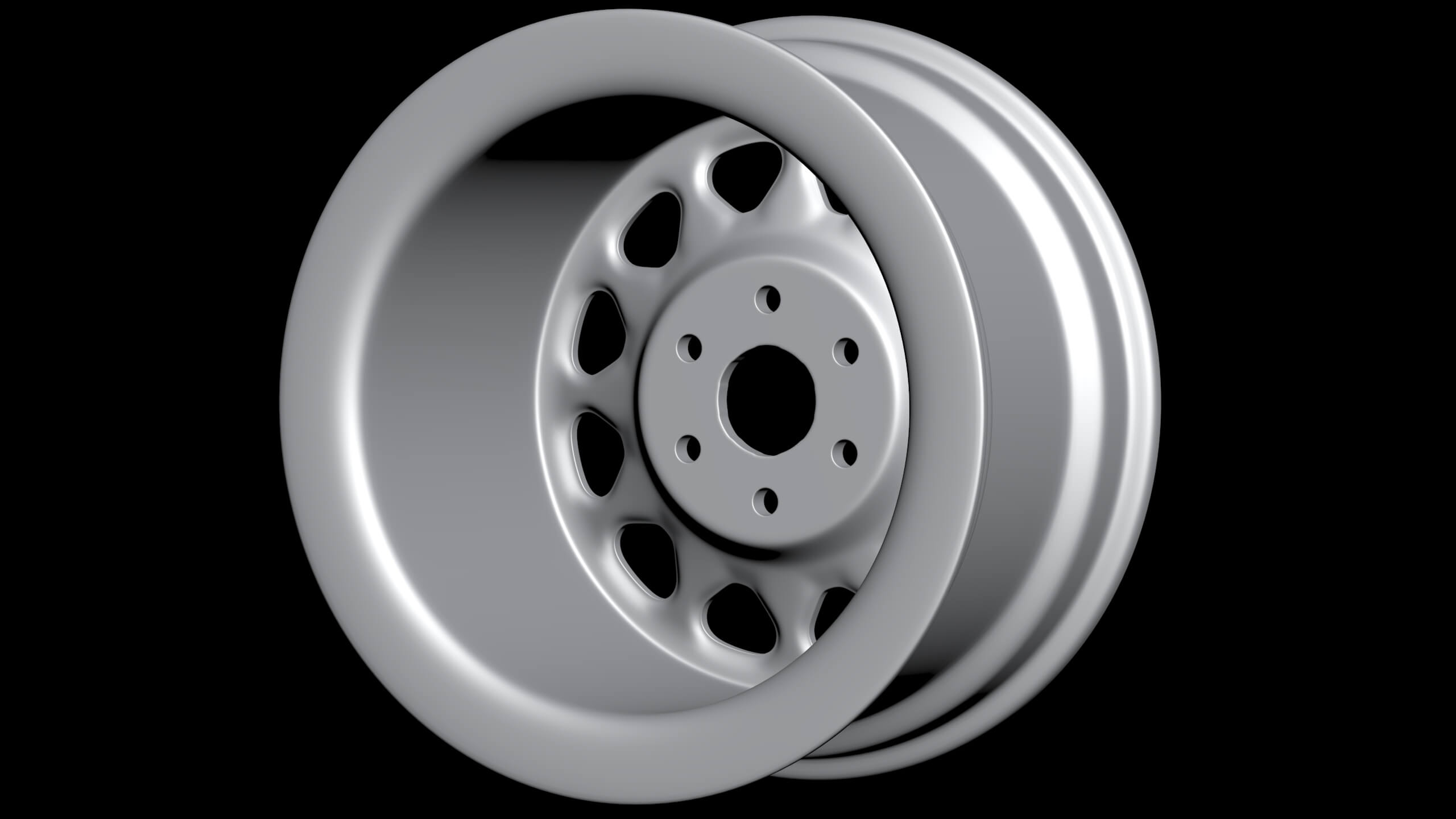 Em Rim Base Silverado 1500 OEM Rim - 3D Model by bayazoff