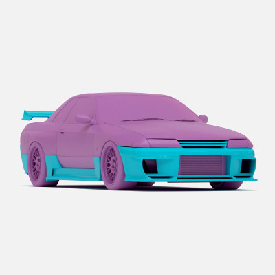 Skyline R32 T2 Aero Kit Printable