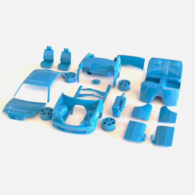 Toyota Chaser JZX100 Scale Print Kit