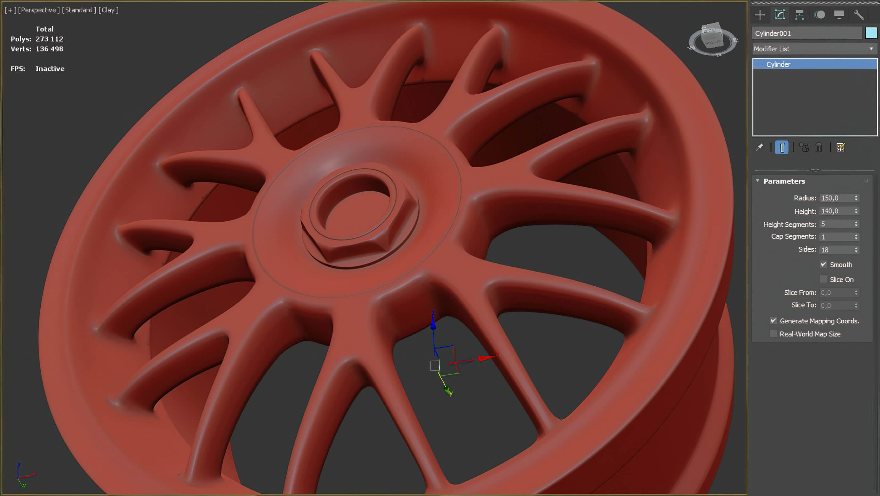 Tsw Hockenheim R Printable Rim - 3D Print Model by bayazoff
