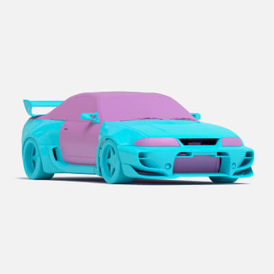 Veilside GT-R 33 Combat Evolution Body Kit