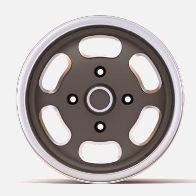VW Turtleback Wheels Printable