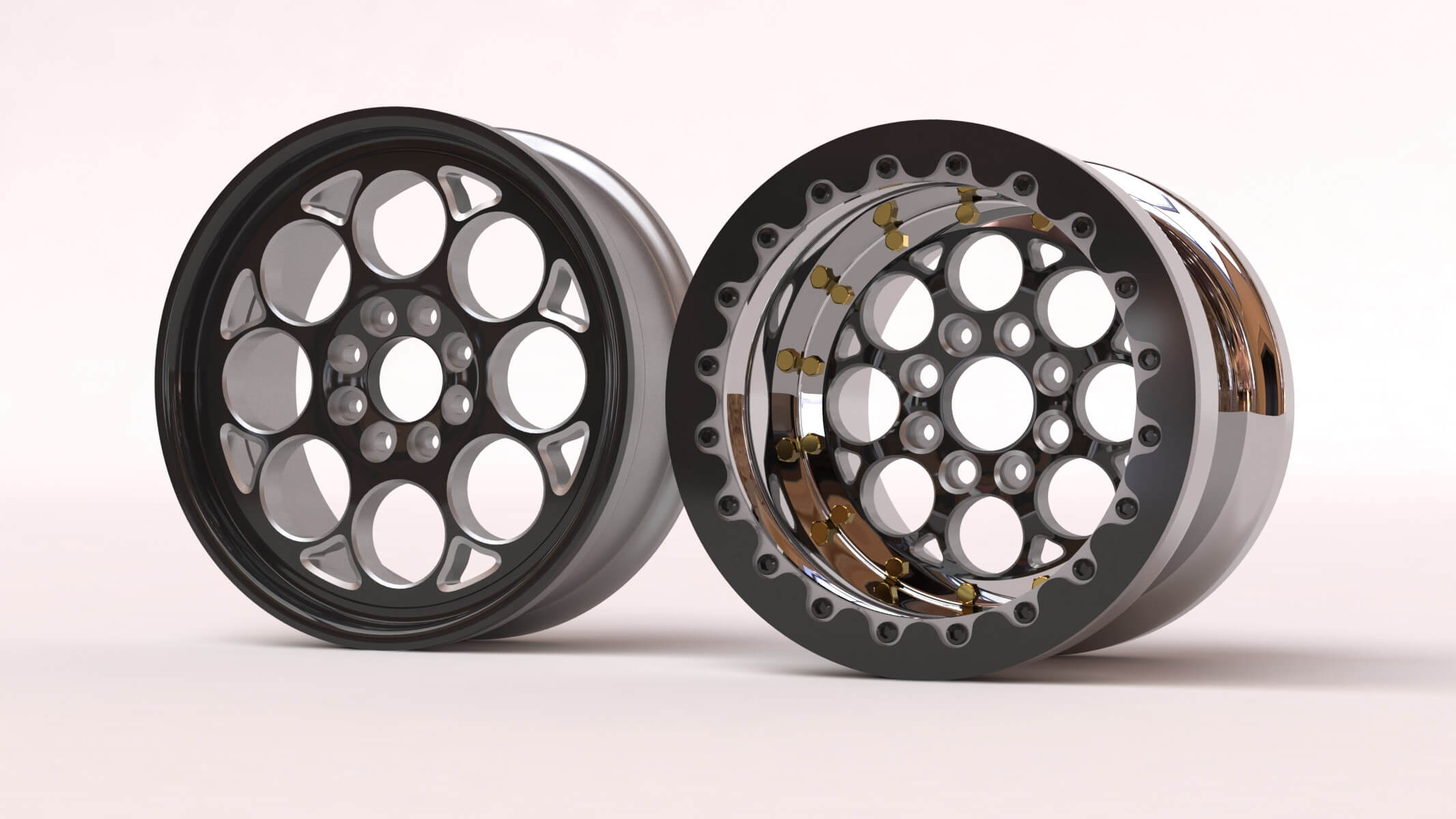 Weld Racing Magnum Forged Front and Rear - 3D Model by bayazoff