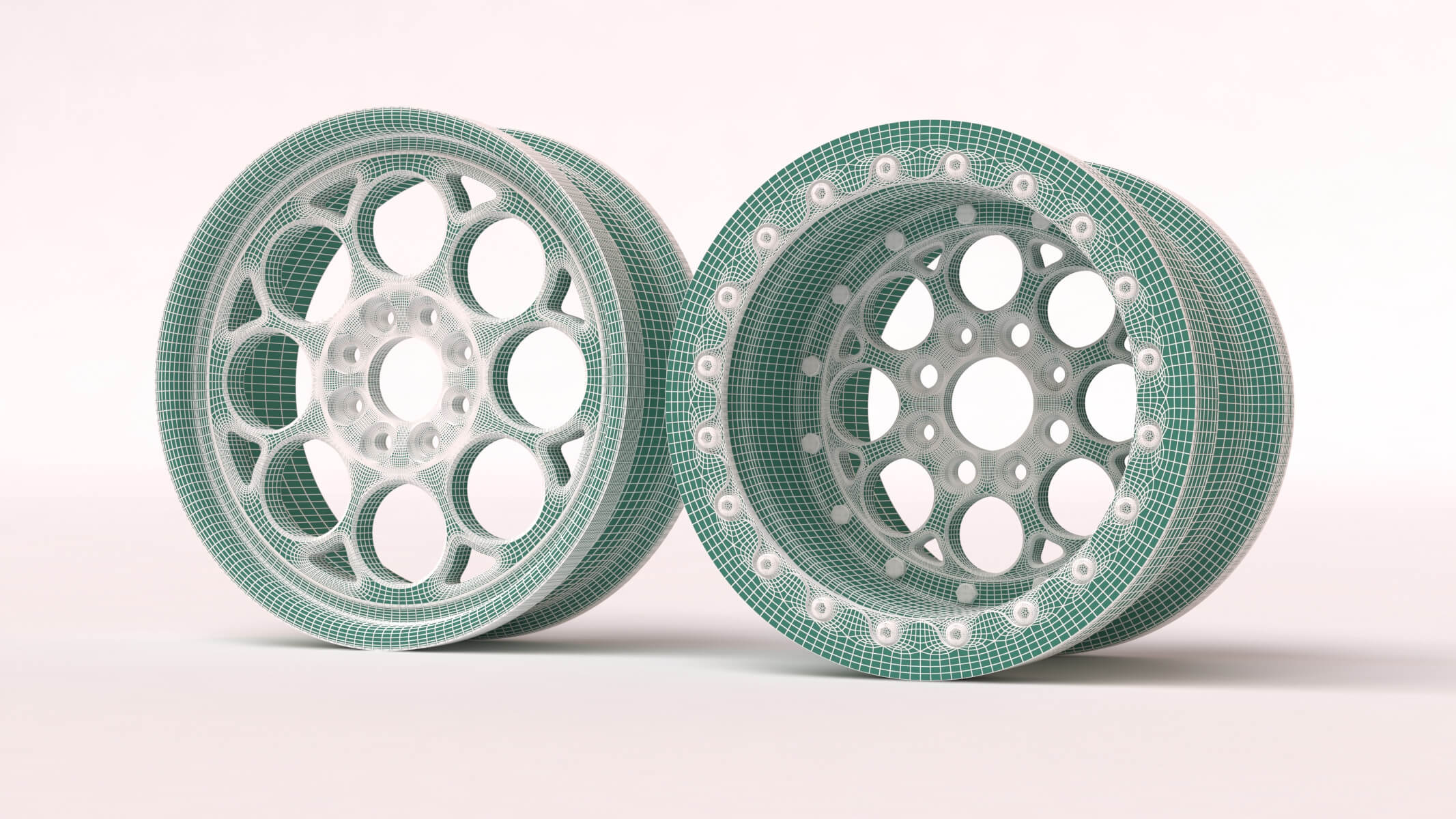 Weld Racing Magnum Forged Front and Rear - 3D Model by bayazoff