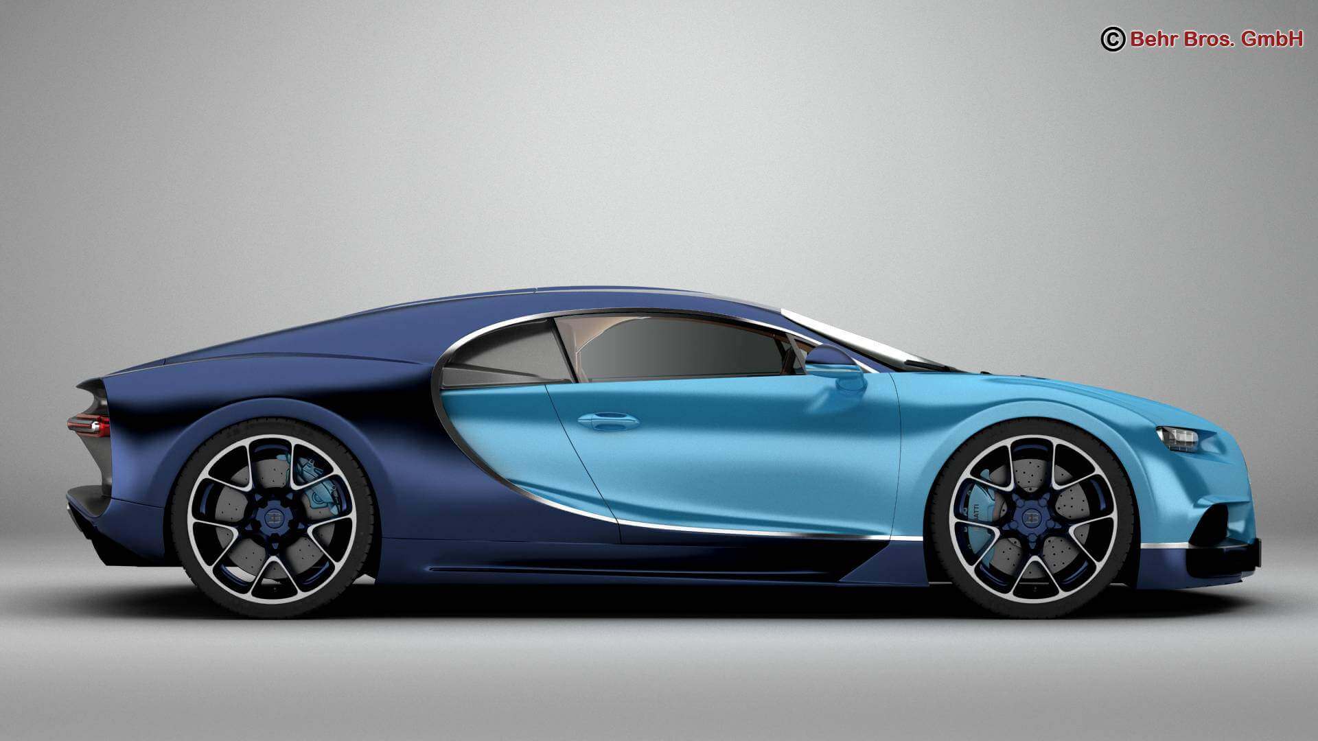 Bugatti chiron 3d model