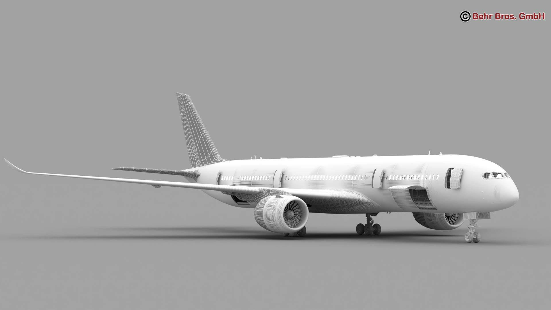 Generic Airplane - 3D Model by Behr Bros