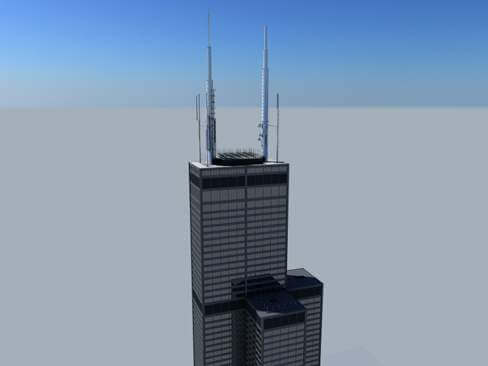 Sears Tower - 3D Model by Behr Bros