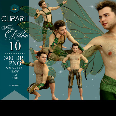 Clipart Fairy Robbie Transparent PNG