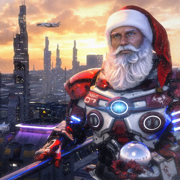 Christmas 2077 Old Man Kringles Message