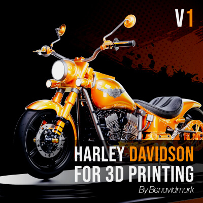 Harley Davidson Stl / 3D Printable Model