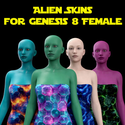 Alien Skins for Genesis 8 Female