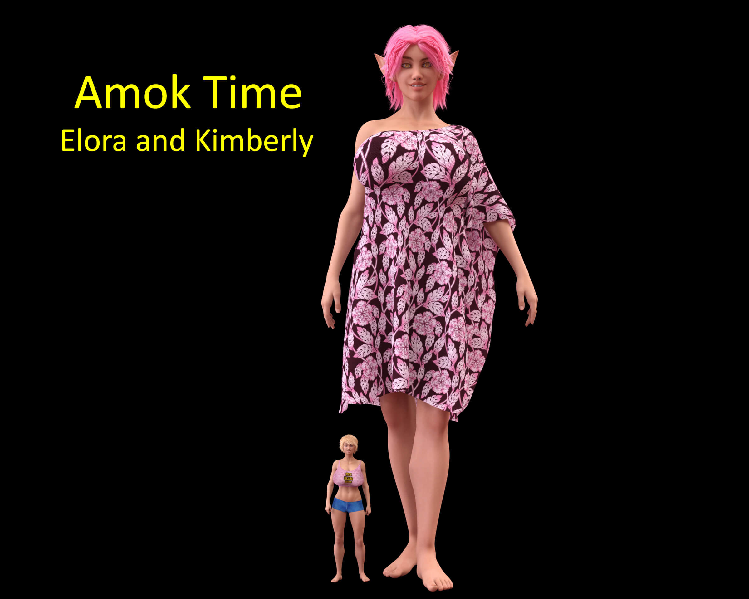 Amok Time - 3 Stories of Sex With a Giantess Comic by bikdingle