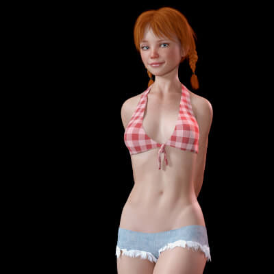 April Character Body and Head Morphs for Genesis 8 Female by bikdingle