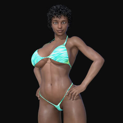 Arisha Character Body and Head Morphs for Genesis 8 Female by bikdingle