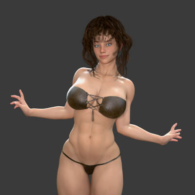 Athena Character Body and Head Morphs for Genesis 8 Female