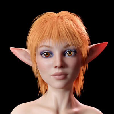 Bikdingle Fairy Ears Morph for Genesis 8 Female