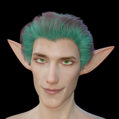 Bikdingle Fairy Ears Morph for Genesis 8 Male