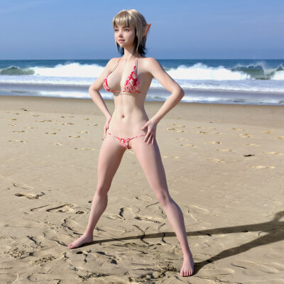 Bikdingles Bikini Poses for G9