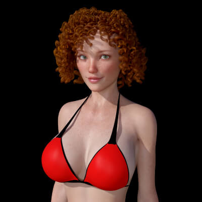 Blossom Character Body and Head Morphs for Genesis 8 Female by bikdingle