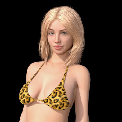 Brigitte Character Body and Head Morphs for Genesis 8 Female