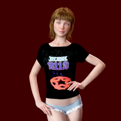 Clara Character Body and Head Morphs for Genesis 8 Female