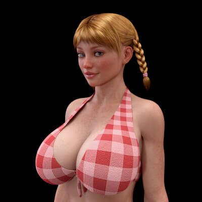 Daisy Mae Character Body N Head Morphs for Genesis 8 Female by bikdingle