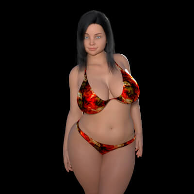 Donna Character Body and Head Morphs for Genesis 8 Female