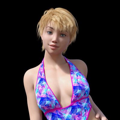 Fleur Character Body and Head Morphs for Genesis 8 Female by bikdingle
