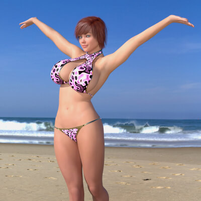 Gillian Character Body and Head Morphs for Genesis 8 Female