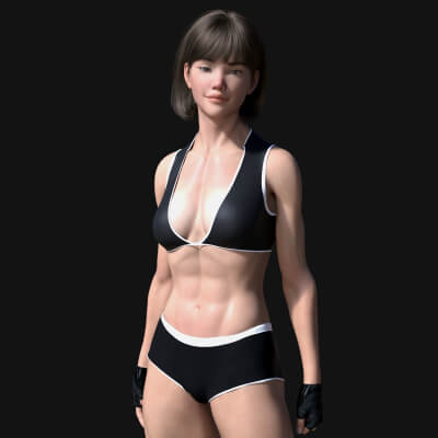 Laila Character Body and Head Morphs for Genesis 8 Female by bikdingle