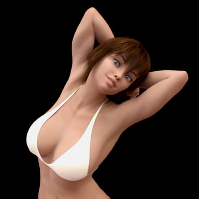 Lana Character Body and Head Morphs for Genesis 8 Female