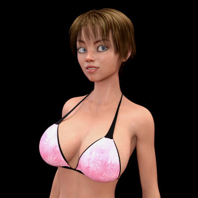 Lilly Character Body and Head Morphs for Genesis 8 Female by bikdingle