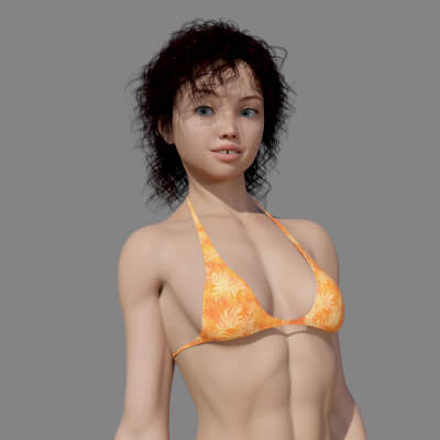 Neela Character Body and Head Morphs for Genesis 8 Female by bikdingle
