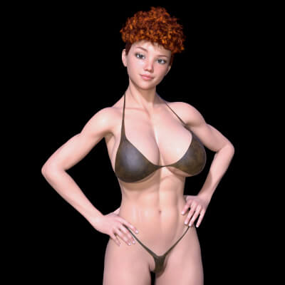 Peggy Character Body and Head Morphs for Genesis 8 Female by bikdingle