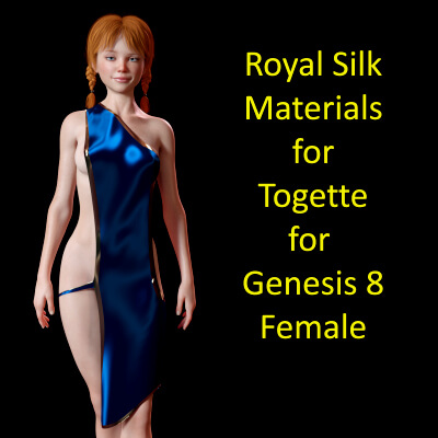 Royal Silk Materials for Togette for Genesis 8 Female by bikdingle