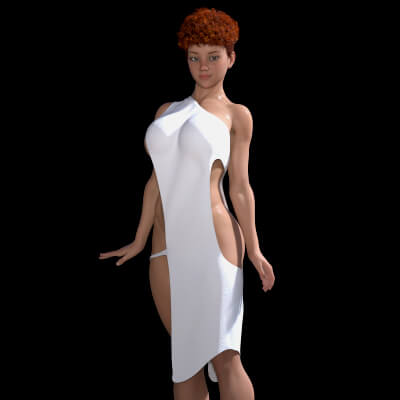 Togette dForce Gown for Genesis 8 Female by bikdingle