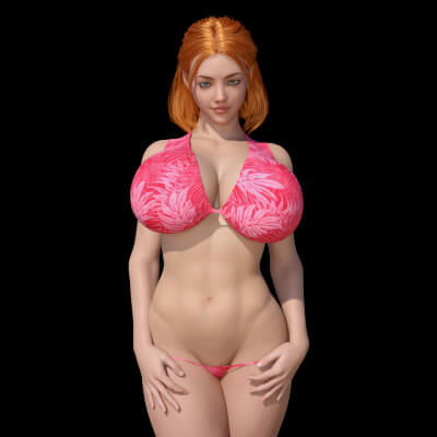 Tropical Materials for Beach Patrol Bikini for G8f by bikdingle
