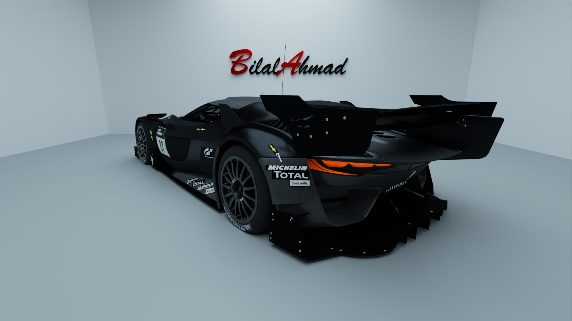 Citroen GT Racecar - 3D Model by BILAL AHMAD