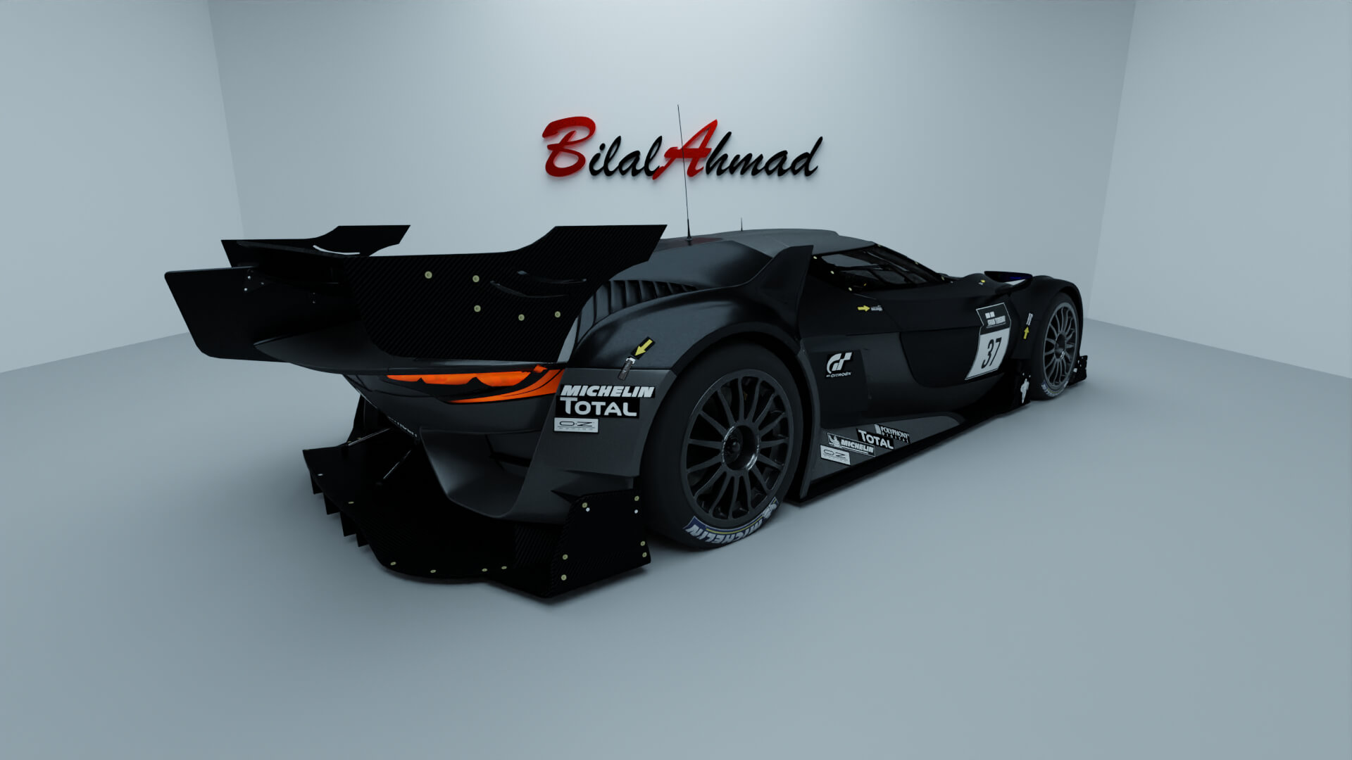 Citroen GT Racecar - 3D Model by BILAL AHMAD