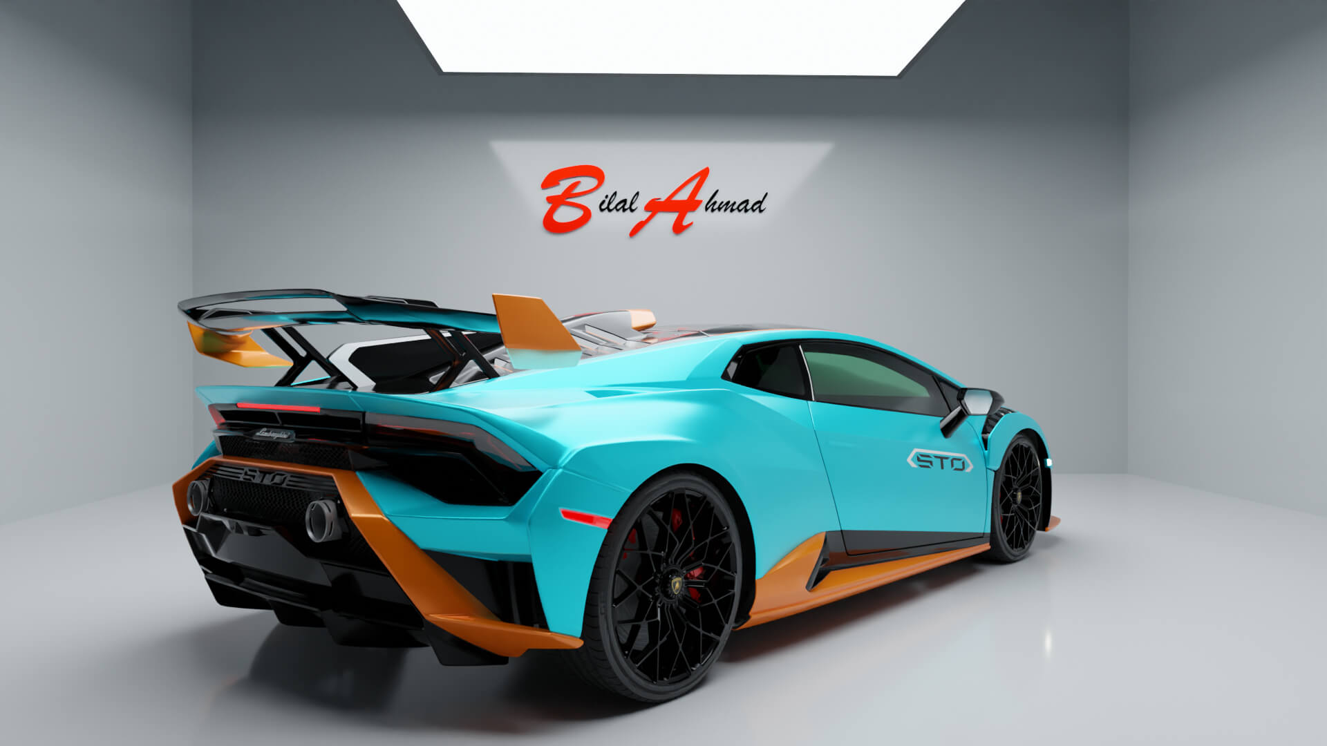 Lamborghani Huracon Sto - 3D Model by BILAL AHMAD